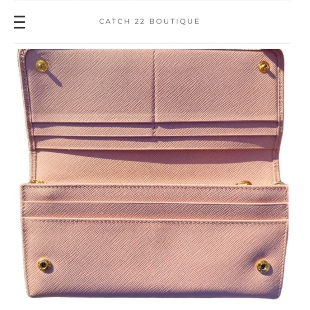 Prada Light Pink Saffiano Leather WOC - Picture 5 of 14